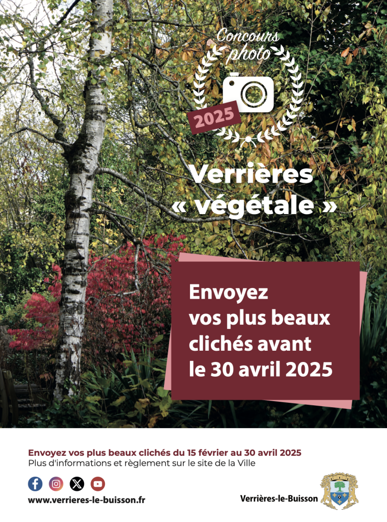 affiche concours photo 2025