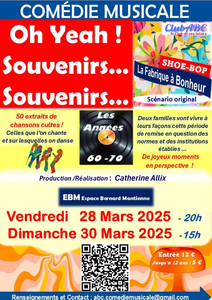 20250211 affiche comedie musicale oh yeah